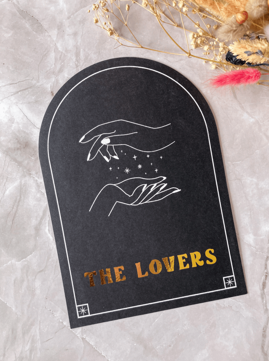 Tarot Inspired Arched Black Table Names - Image 2