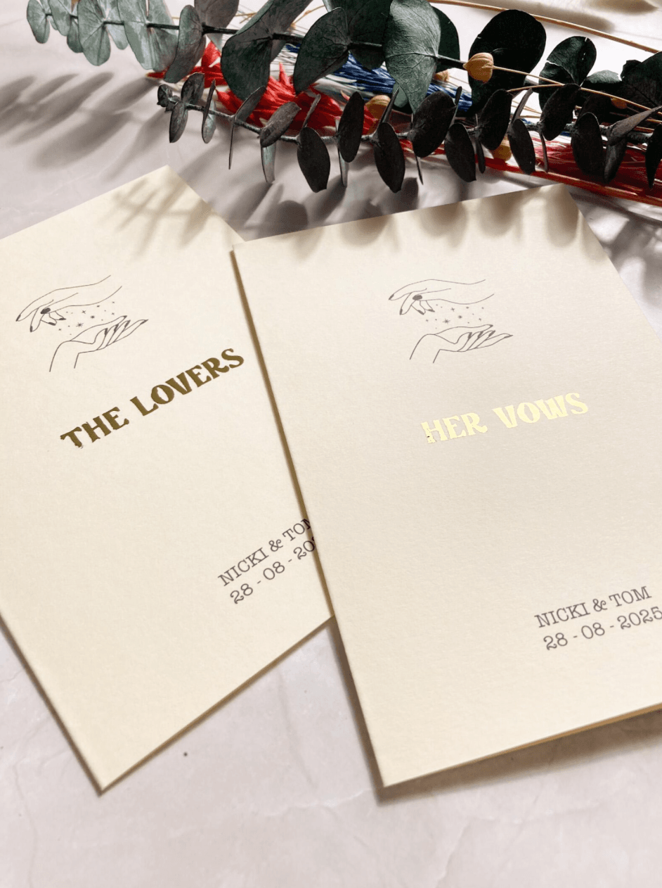 Tarot Inspired Vow Books - Image 2