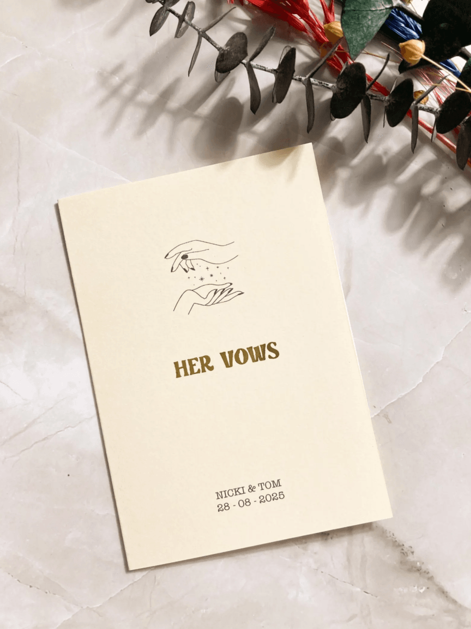Tarot Inspired Vow Books - Image 5