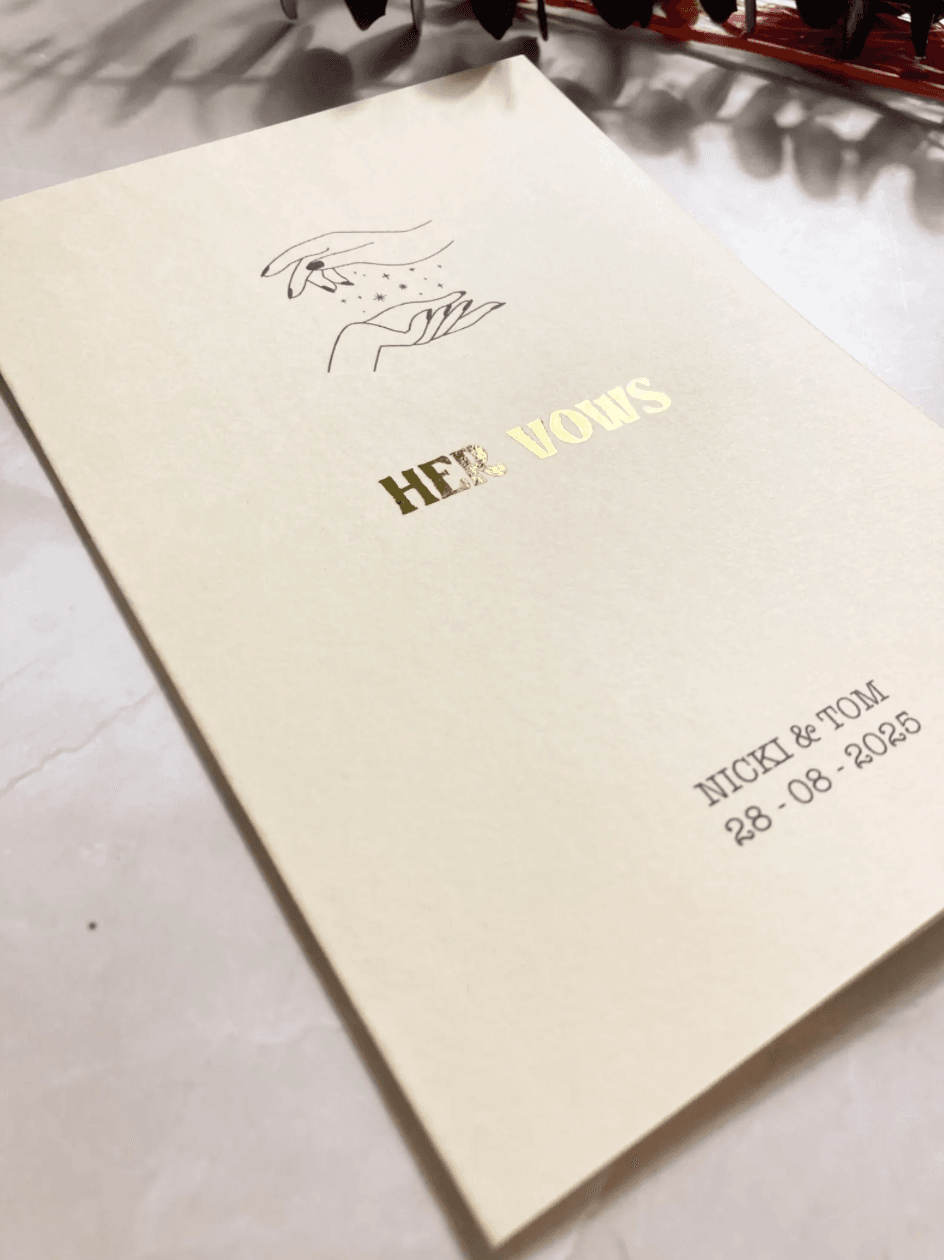 Tarot Inspired Vow Books - Image 6