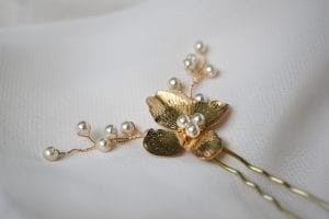 Pearl Floral Hair Pin