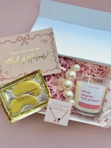 Maid of Honour Proposal Box for Bridesmaid Proposals