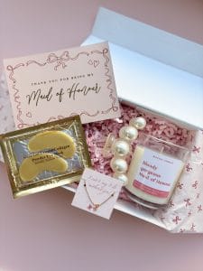 Luxury Maid Of Honour Thank You Box