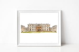 Stowe House National Trust Venue Illustration