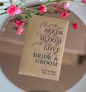 Seeds Bloom Love Seed Envelope (Set of 10)